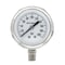 Pic Gauges 2 1/2 in Dial, 1/4 in NPT Male Lower Location, Stainless Steel Case Material PRO-311D-254G - alternate 1